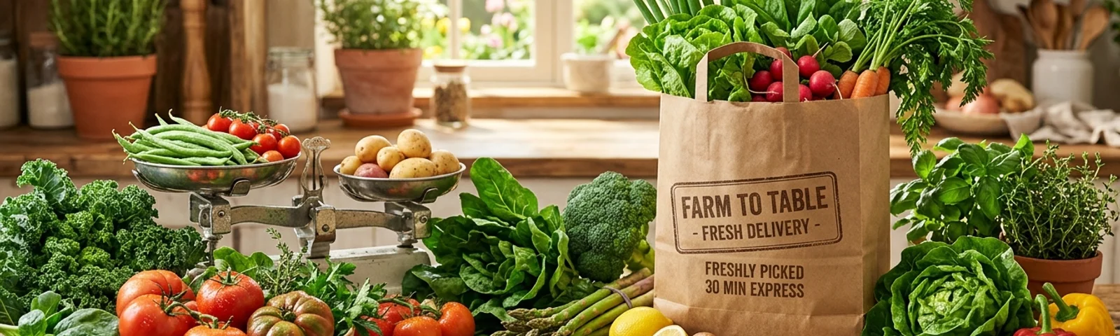 30-Min Fresh Harvest from Kuanwala Store